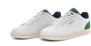 Sneakers Kappa Uomo Bianche con Dettagli Verdi Casual Sportive Sneakers colore Bianco/verde - SculcoScarpe