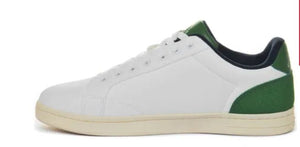Sneakers Kappa Uomo Bianche con Dettagli Verdi Casual Sportive Sneakers colore Bianco/verde - SculcoScarpe