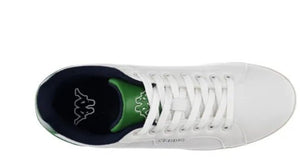 Sneakers Kappa Uomo Bianche con Dettagli Verdi Casual Sportive Sneakers colore Bianco/verde - SculcoScarpe