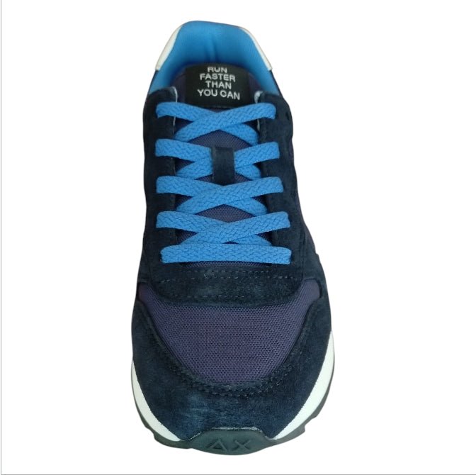 Sneakers Teenager SUN68 Boy’s Tom Solid Nylon 07 Navy Blue – Scarpe Sportive Blu Comode e Resistenti SUN68 colore Blu navy - SculcoScarpe