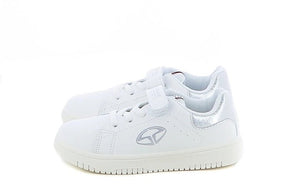 Solo Soprani Sneakers Bambina Total White con Strappi e Finto Laccio – Plantare in Memory Solo soprani colore Bianco - SculcoScarpe