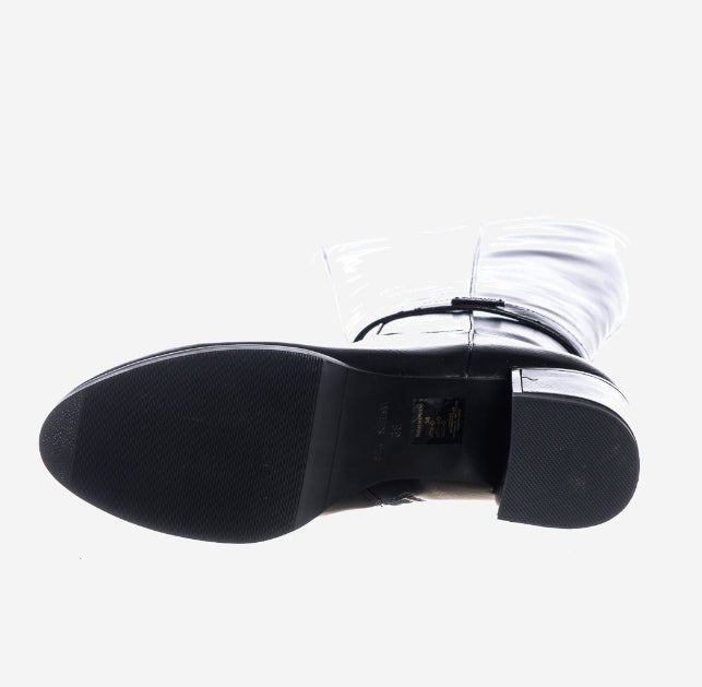 Stivale Donna Solo Soprani Nero in Pelle con Tacco Medio – Eleganza Classica Stivale colore Nero - SculcoScarpe